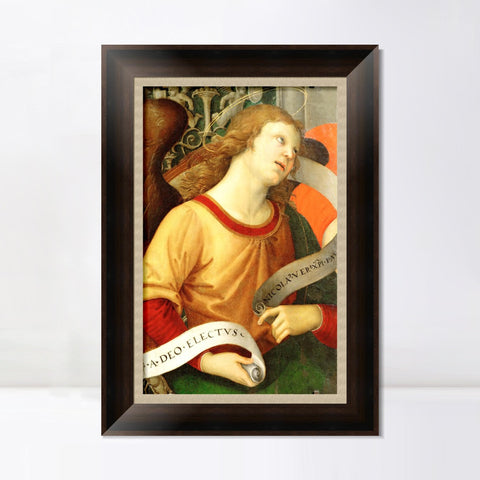 INVIN ART Framed Canvas Art Giclee Print Series#009 by Raphael/Raffaello Sanzio Wall Art Living Room Home Office Decorations