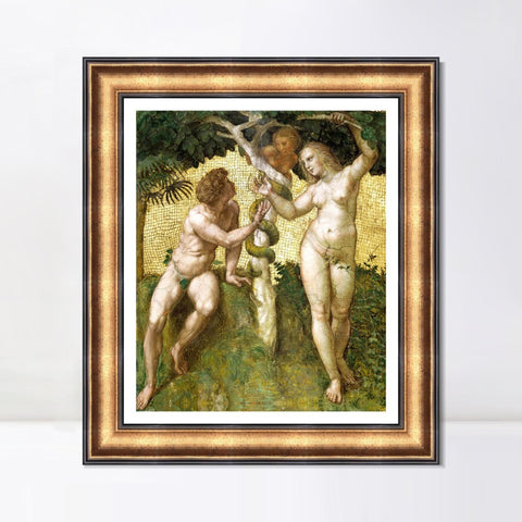 INVIN ART Framed Canvas Art Giclee Print Series#011 by Raphael/Raffaello Sanzio Wall Art Living Room Home Office Decorations