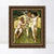 INVIN ART Framed Canvas Art Giclee Print Series#011 by Raphael/Raffaello Sanzio Wall Art Living Room Home Office Decorations
