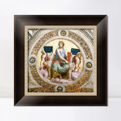 INVIN ART Framed Canvas Art Giclee Print Series#012 by Raphael/Raffaello Sanzio Wall Art Living Room Home Office Decorations