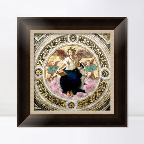 INVIN ART Framed Canvas Art Giclee Print Series#013 by Raphael/Raffaello Sanzio Wall Art Living Room Home Office Decorations