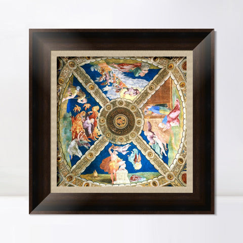 INVIN ART Framed Canvas Art Giclee Print Series#015 by Raphael/Raffaello Sanzio Wall Art Living Room Home Office Decorations