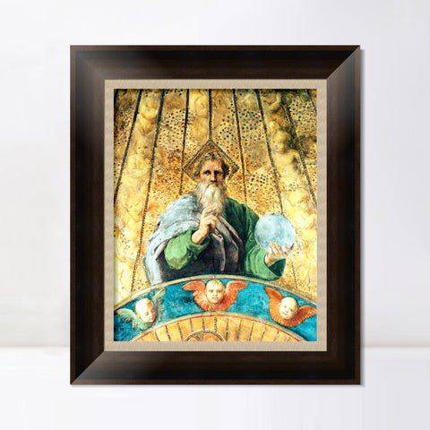 INVIN ART Framed Canvas Art Giclee Print Series#018 by Raphael/Raffaello Sanzio Wall Art Living Room Home Office Decorations