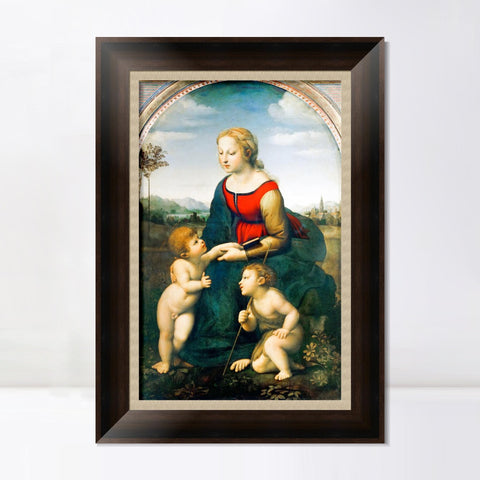 INVIN ART Framed Canvas Art Giclee Print Series#031 by Raphael/Raffaello Sanzio Wall Art Living Room Home Office Decorations