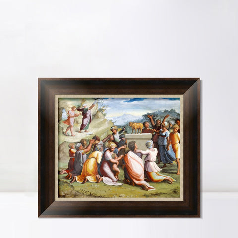 INVIN ART Framed Canvas Art Giclee Print Series#045 by Raphael/Raffaello Sanzio Wall Art Living Room Home Office Decorations