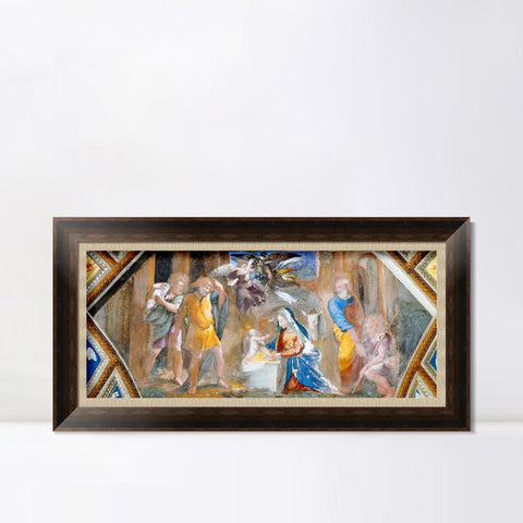 INVIN ART Framed Canvas Art Giclee Print Series#047 by Raphael/Raffaello Sanzio Wall Art Living Room Home Office Decorations