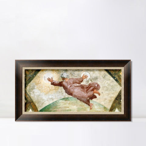 INVIN ART Framed Canvas Art Giclee Print Series#054 by Raphael/Raffaello Sanzio Wall Art Living Room Home Office Decorations