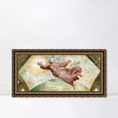 INVIN ART Framed Canvas Art Giclee Print Series#054 by Raphael/Raffaello Sanzio Wall Art Living Room Home Office Decorations