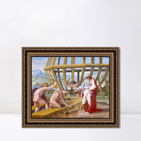 INVIN ART Framed Canvas Art Giclee Print Series#059 by Raphael/Raffaello Sanzio Wall Art Living Room Home Office Decorations