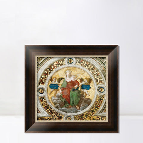 INVIN ART Framed Canvas Art Giclee Print Series#060 by Raphael/Raffaello Sanzio Wall Art Living Room Home Office Decorations