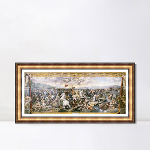 INVIN ART Framed Canvas Art Giclee Print Series#072 by Raphael/Raffaello Sanzio Wall Art Living Room Home Office Decorations