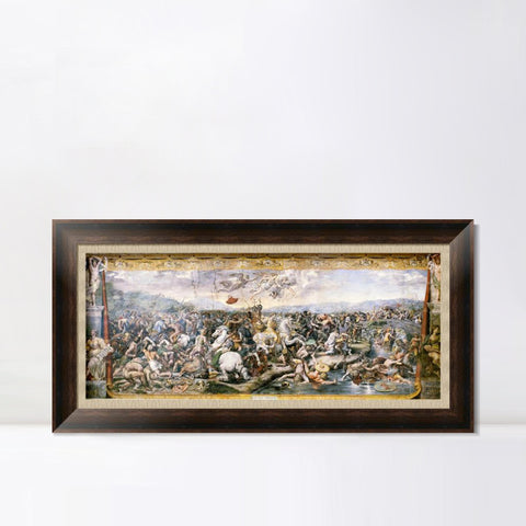 INVIN ART Framed Canvas Art Giclee Print Series#072 by Raphael/Raffaello Sanzio Wall Art Living Room Home Office Decorations