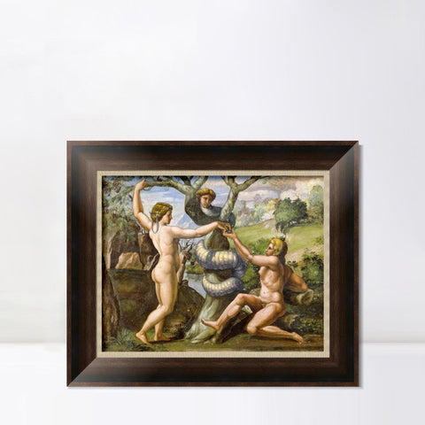 INVIN ART Framed Canvas Art Giclee Print Series#074 by Raphael/Raffaello Sanzio Wall Art Living Room Home Office Decorations