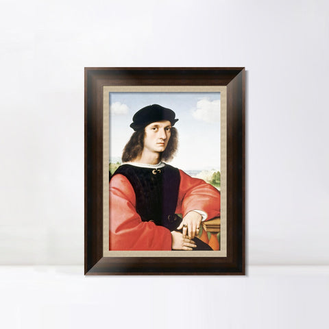 INVIN ART Framed Canvas Art Giclee Print Series#078 by Raphael/Raffaello Sanzio Wall Art Living Room Home Office Decorations