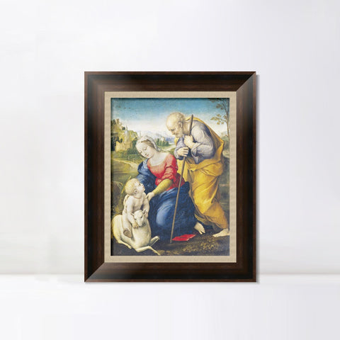 INVIN ART Framed Canvas Art Giclee Print Series#095 by Raphael/Raffaello Sanzio Wall Art Living Room Home Office Decorations