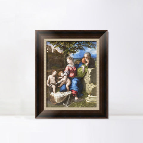 INVIN ART Framed Canvas Art Giclee Print Series#096 by Raphael/Raffaello Sanzio Wall Art Living Room Home Office Decorations