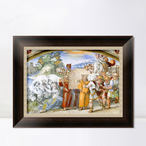INVIN ART Framed Canvas Art Giclee Print Series#128 by Raphael/Raffaello Sanzio Wall Art Living Room Home Office Decorations