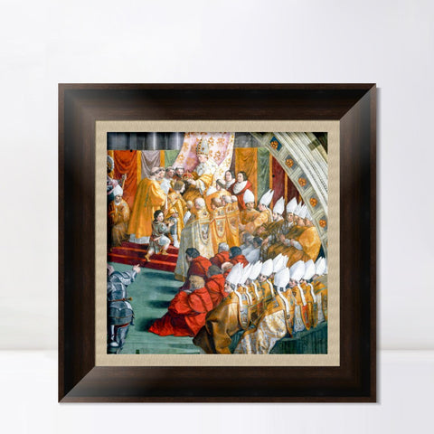 INVIN ART Framed Canvas Art Giclee Print Series#140 by Raphael/Raffaello Sanzio Wall Art Living Room Home Office Decorations