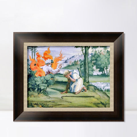 INVIN ART Framed Canvas Art Giclee Print Series#141 by Raphael/Raffaello Sanzio Wall Art Living Room Home Office Decorations