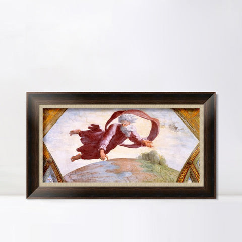 INVIN ART Framed Canvas Art Giclee Print Series#153 by Raphael/Raffaello Sanzio Wall Art Living Room Home Office Decorations