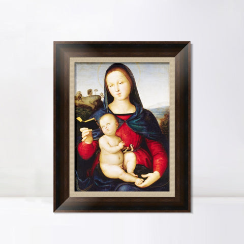 INVIN ART Framed Canvas Art Giclee Print Series#166 by Raphael/Raffaello Sanzio Wall Art Living Room Home Office Decorations