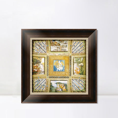 INVIN ART Framed Canvas Art Giclee Print Series#178 by Raphael/Raffaello Sanzio Wall Art Living Room Home Office Decorations