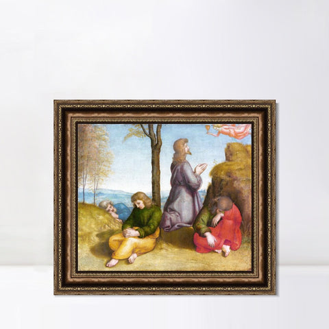 INVIN ART Framed Canvas Art Giclee Print Series#179 by Raphael/Raffaello Sanzio Wall Art Living Room Home Office Decorations