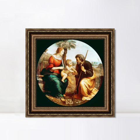 INVIN ART Framed Canvas Art Giclee Print Series#182 by Raphael/Raffaello Sanzio Wall Art Living Room Home Office Decorations