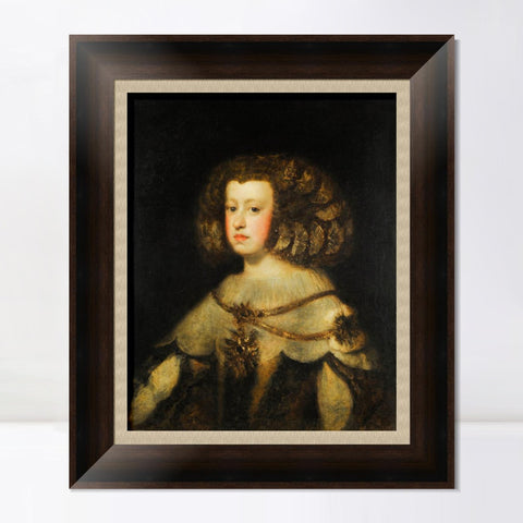 INVIN ART Framed Canvas Art Giclee Print Series#004 by Diego Velazquez Wall Art Living Room Home Office Decorations