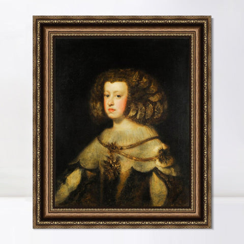 INVIN ART Framed Canvas Art Giclee Print Series#004 by Diego Velazquez Wall Art Living Room Home Office Decorations