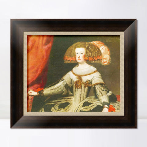 INVIN ART Framed Canvas Art Giclee Print Prince Philip Prospero by the Christian Soul by Diego Velazquez Wall Art Living Room Home Office Decorations
