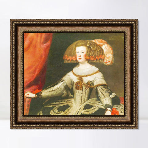 INVIN ART Framed Canvas Art Giclee Print Prince Philip Prospero by the Christian Soul by Diego Velazquez Wall Art Living Room Home Office Decorations