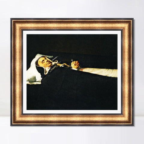 INVIN ART Framed Canvas Art Giclee Print Simon Rojas Velazquez by the Christian Soul by Diego Velazquez Wall Art Living Room Home Office Decorations