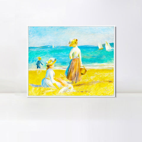 INVIN ART Framed Canvas Series#051 by Pierre Auguste Renoir Wall Art Living Room Home Office Decorations