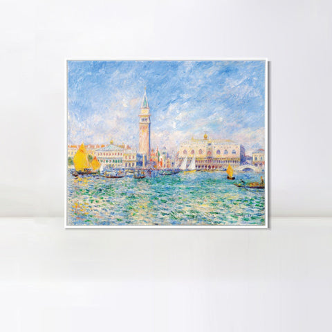 INVIN ART Framed Canvas Series#065 by Pierre Auguste Renoir Wall Art Living Room Home Office Decorations