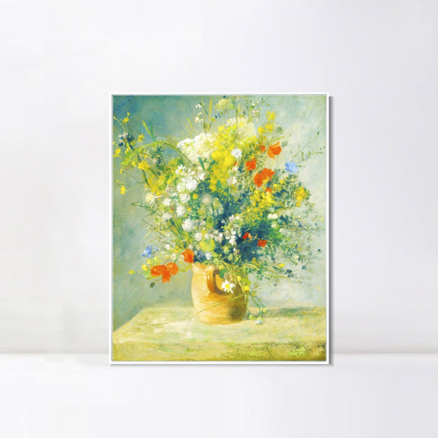 INVIN ART Framed Canvas Series#066 by Pierre Auguste Renoir Wall Art Living Room Home Office Decorations