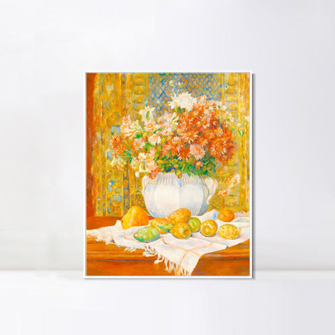INVIN ART Framed Canvas Series#075 by Pierre Auguste Renoir Wall Art Living Room Home Office Decorations