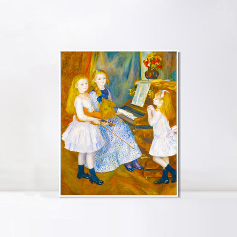 INVIN ART Framed Canvas Series#076 by Pierre Auguste Renoir Wall Art Living Room Home Office Decorations