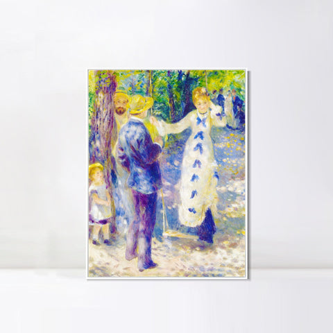INVIN ART Framed Canvas Series#078 by Pierre Auguste Renoir Wall Art Living Room Home Office Decorations