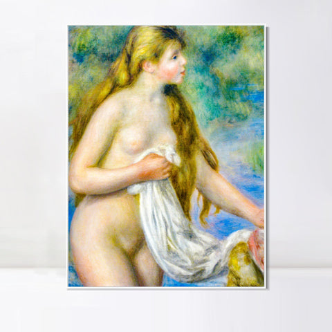 INVIN ART Framed Canvas Series#152 by Pierre Auguste Renoir Wall Art Living Room Home Office Decorations
