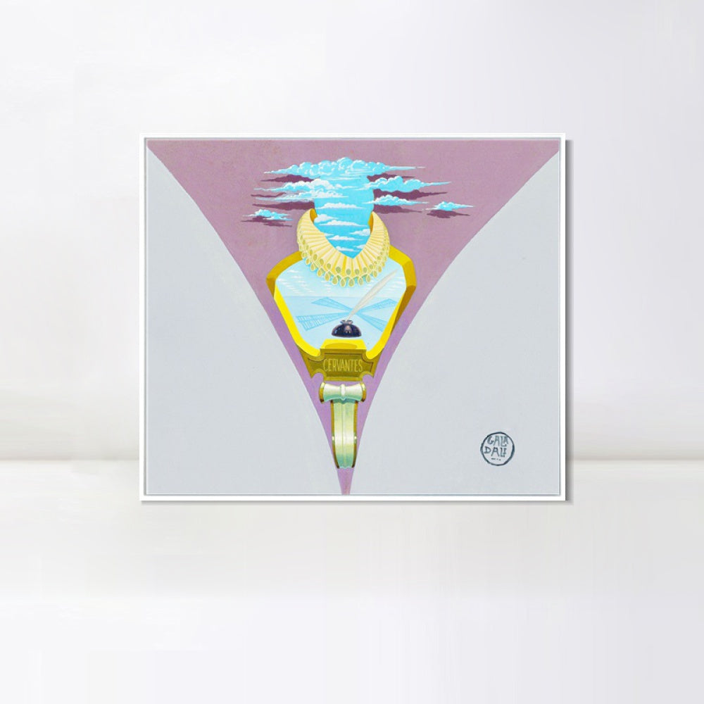 INVIN ART Framed Canvas Series#091 by Salvador Dal Wall Art Living Room Home Office Decorations