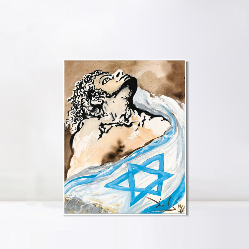 INVIN ART Framed Canvas Series#119 by Salvador Dal Wall Art Living Room Home Office Decorations