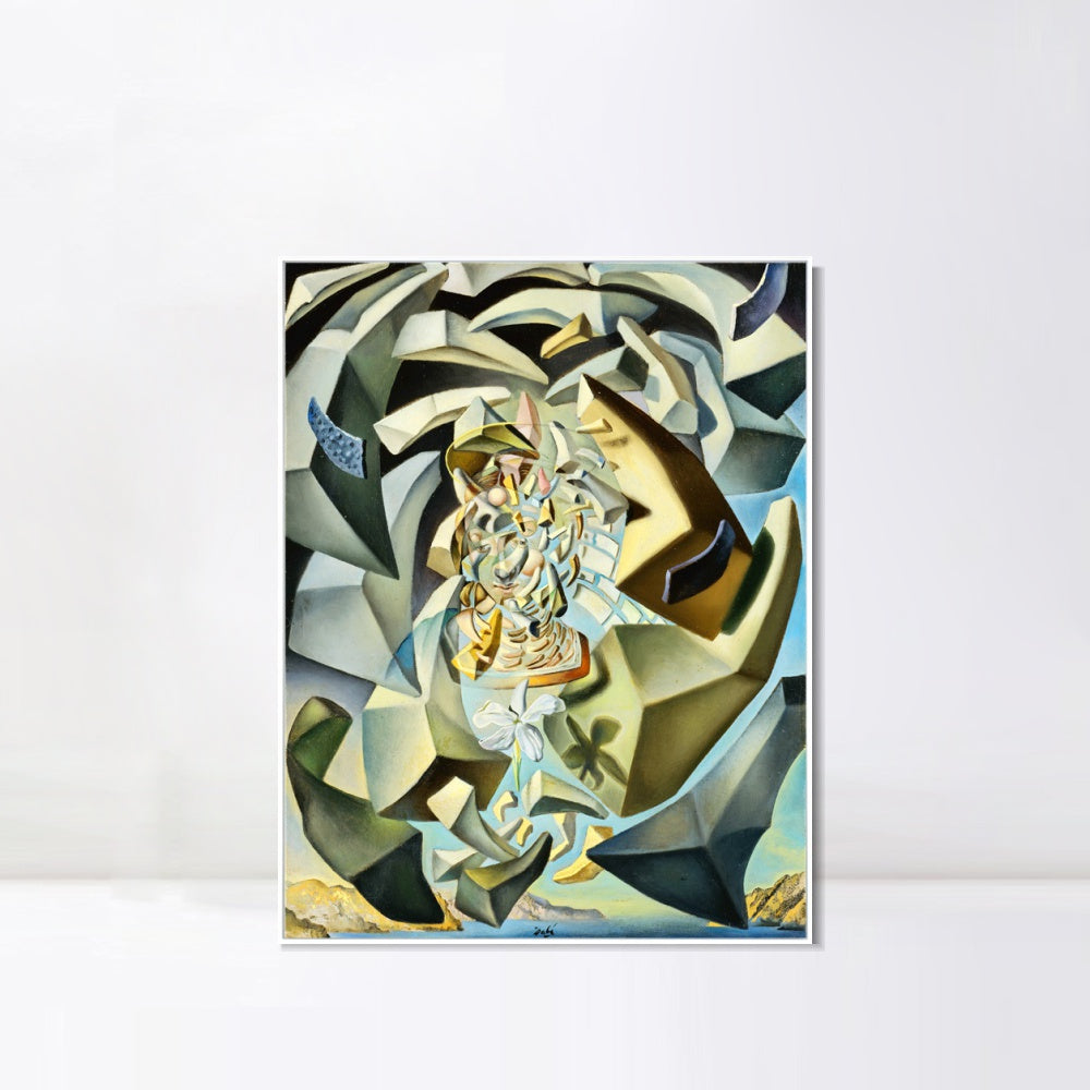 INVIN ART Framed Canvas Series#127 by Salvador Dal Wall Art Living Room Home Office Decorations
