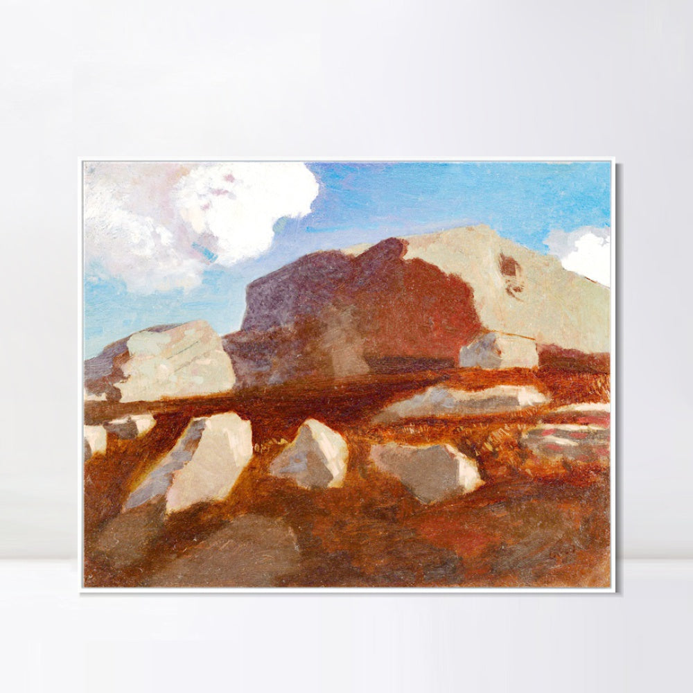 INVIN ART Framed Canvas Series#032 by Odilon Redon Wall Art Living Room Home Office Decorations