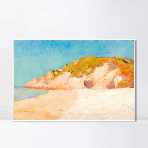 INVIN ART Framed Canvas Series#036 by Odilon Redon Wall Art Living Room Home Office Decorations