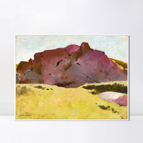 INVIN ART Framed Canvas Series#048 by Odilon Redon Wall Art Living Room Home Office Decorations