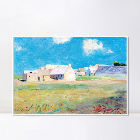 INVIN ART Framed Canvas Series#055 by Odilon Redon Wall Art Living Room Home Office Decorations