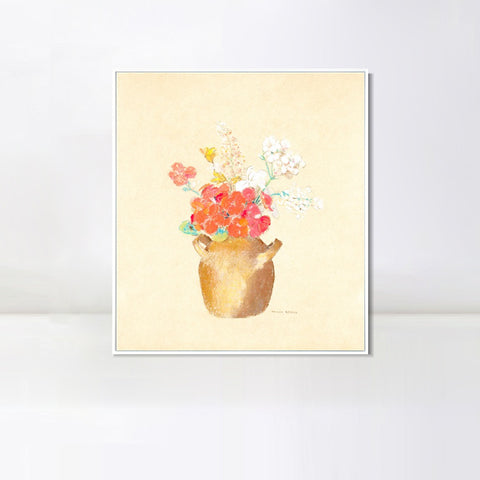 INVIN ART Framed Canvas Series#058 by Odilon Redon Wall Art Living Room Home Office Decorations