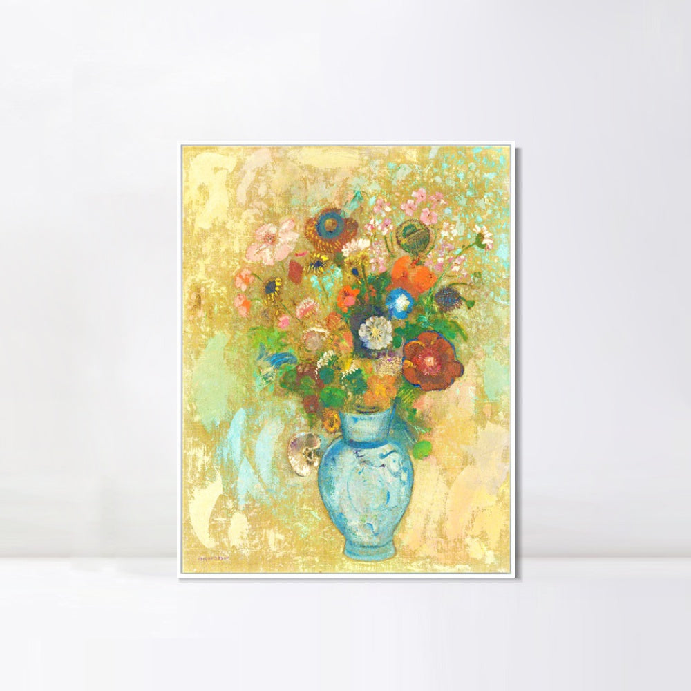 INVIN ART Framed Canvas Series#067 by Odilon Redon Wall Art Living Room Home Office Decorations