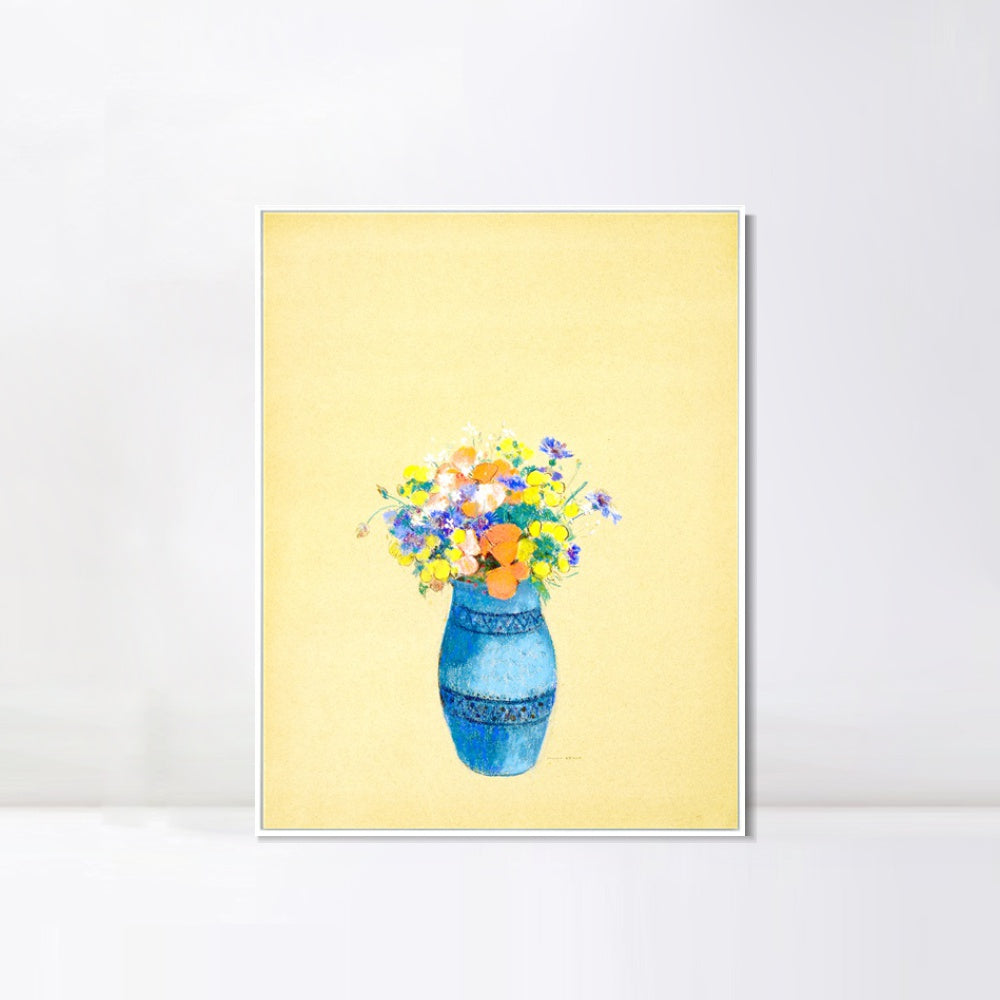 INVIN ART Framed Canvas Series#081 by Odilon Redon Wall Art Living Room Home Office Decorations